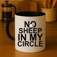 No Sheep In My Circle Coffee Mug thumb 4
