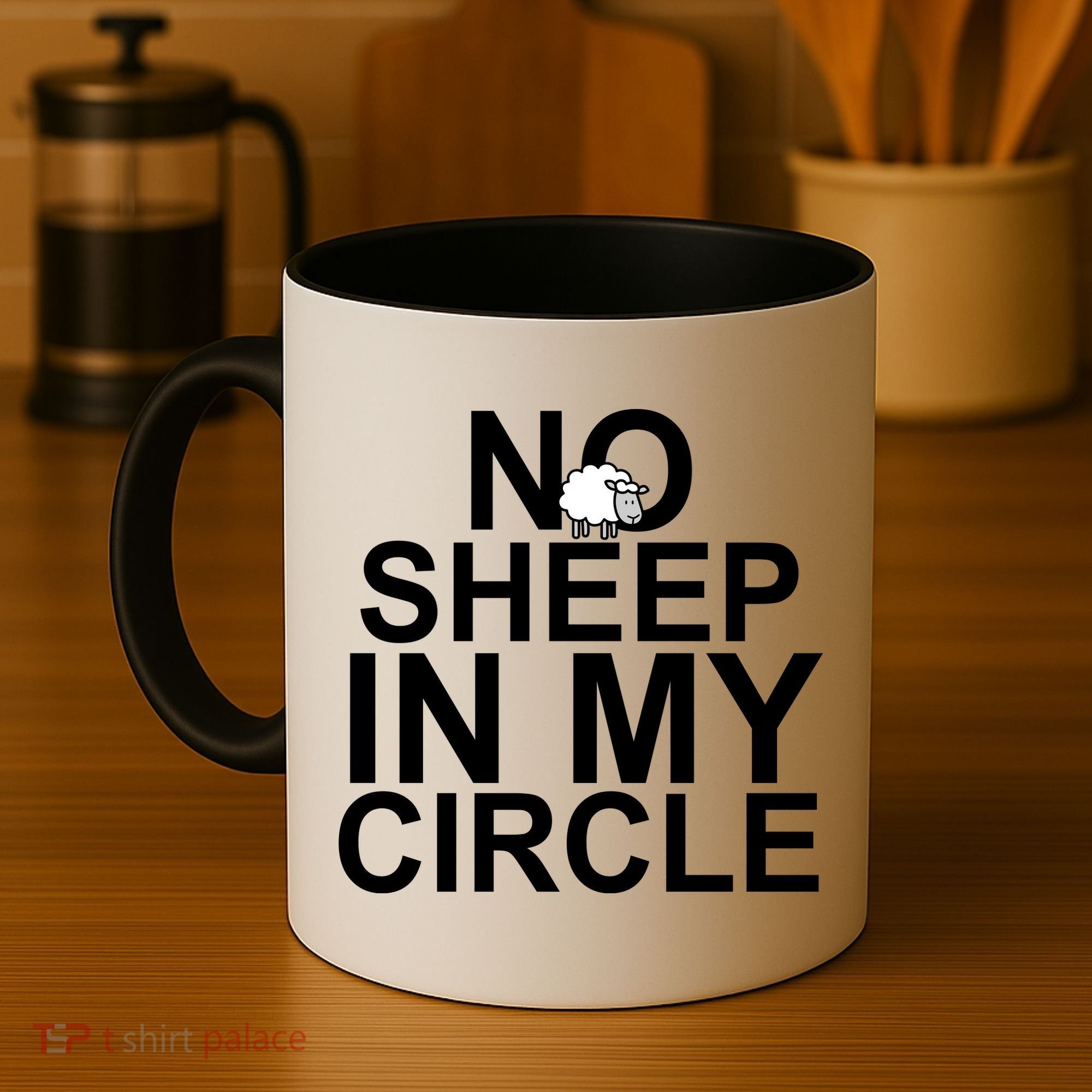No Sheep In My Circle Coffee Mug