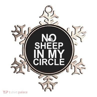 No Sheep In My Circle Ornament