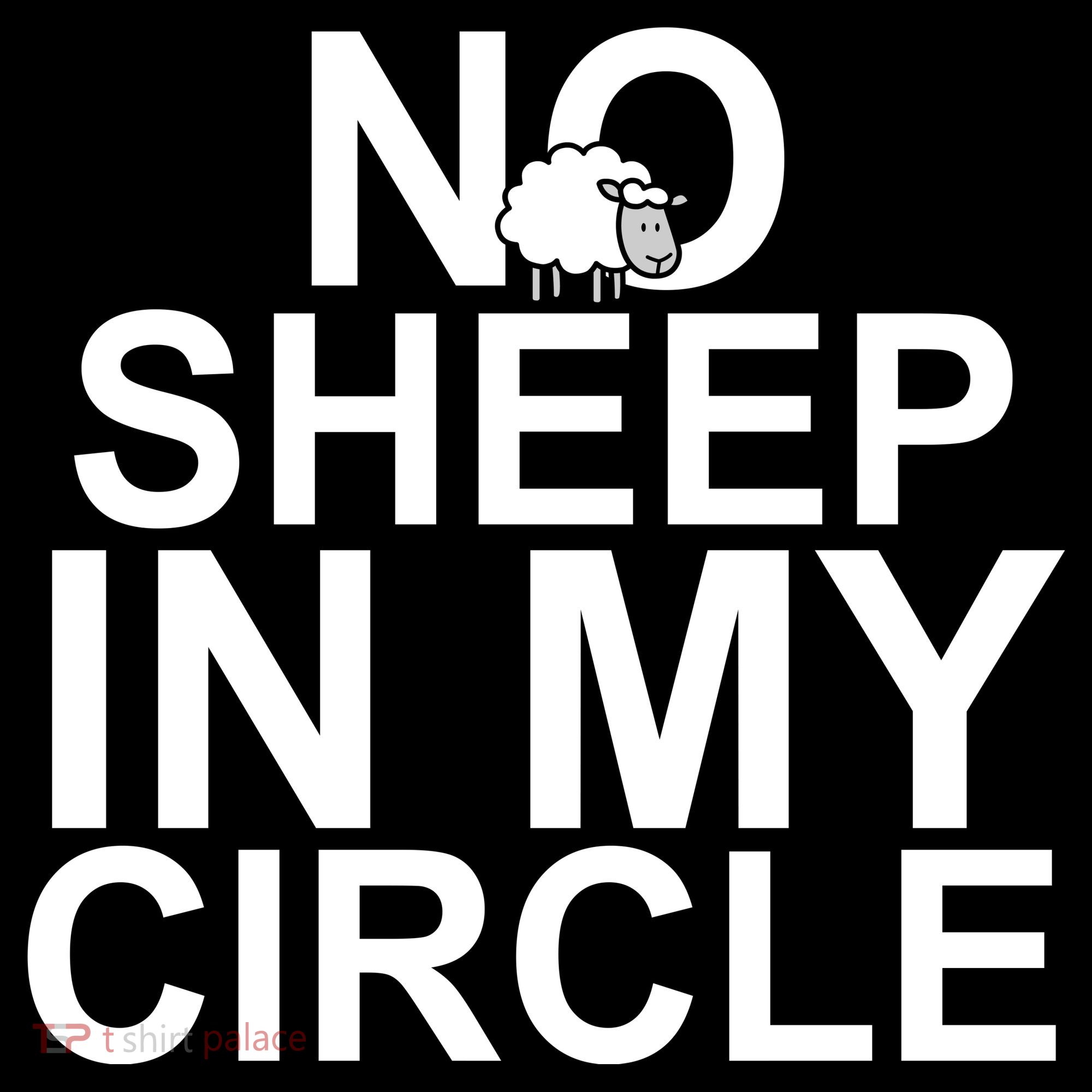 No Sheep In My Circle Baby Bodysuit