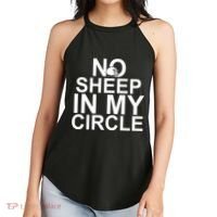 No Sheep In My Circle Women's Perfect Tri Rocker Tank thumb 2