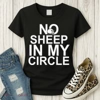 No Sheep In My Circle Women's T-Shirt thumb 3