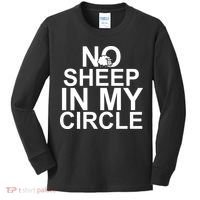 No Sheep In My Circle Kids Long Sleeve Shirt thumb 0