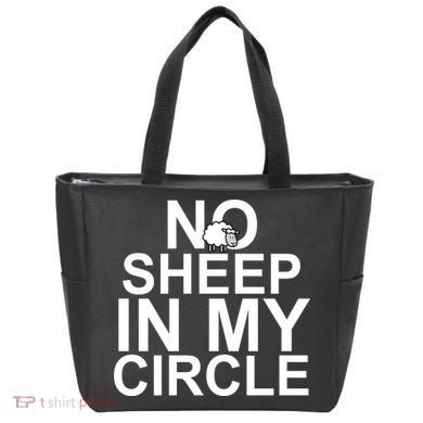 No Sheep In My Circle Tote Bag