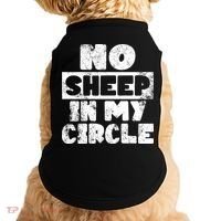 No Sheep In My Circle Distressed Doggie Tank thumb 0