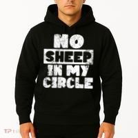 No Sheep In My Circle Distressed Hoodie thumb 2
