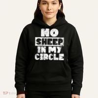 No Sheep In My Circle Distressed Hoodie thumb 5