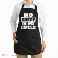 No Sheep In My Circle Distressed Apron thumb 2