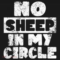 No Sheep In My Circle Distressed Apron thumb 3