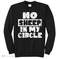 No Sheep In My Circle Distressed Sweatshirt thumb 0
