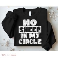No Sheep In My Circle Distressed Sweatshirt thumb 2