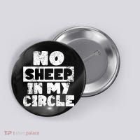 No Sheep In My Circle Distressed Button thumb 0