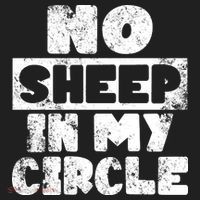 No Sheep In My Circle Distressed Beanie thumb 2