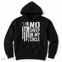 No Sheep In My Circle Gift Funny Camo Pro Gun 2nd Amendment Gift Hoodie thumb 0