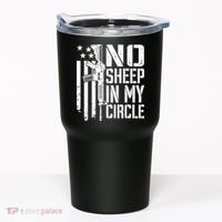 No Sheep In My Circle Gift Funny Camo Pro Gun 2nd Amendment Gift Tumbler thumb 0