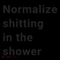 Normalize Shitting In The Shower Dank Meme Coaster thumb 2