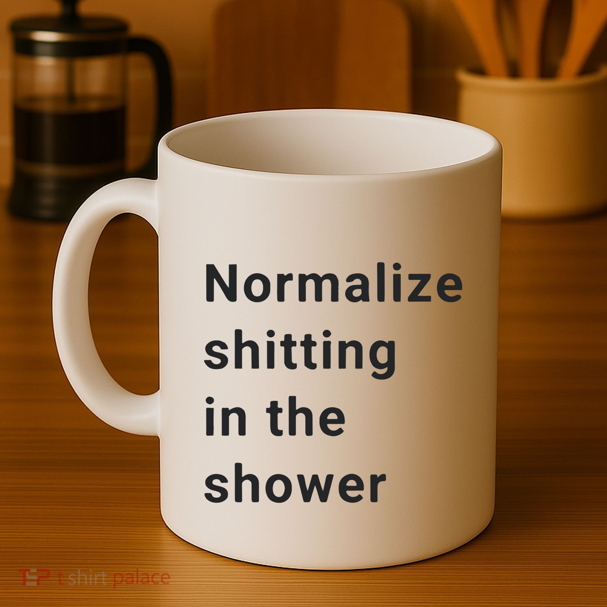 Normalize Shitting In The Shower Dank Meme Coffee Mug