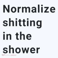 Normalize Shitting In The Shower Dank Meme Women's T-Shirt thumb 6