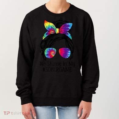 No Shame In My Sober Game Na Narcotics Anonymous Gift Women's Sweatshirt