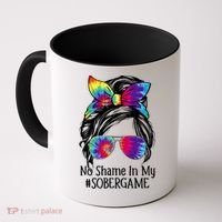 No Shame In My Sober Game Na Narcotics Anonymous Gift Coffee Mug thumb 0