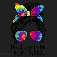 No Shame In My Sober Game Na Narcotics Anonymous Gift Beanie thumb 2