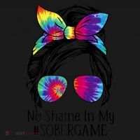 No Shame In My Sober Game Na Narcotics Anonymous Gift Ornament thumb 1