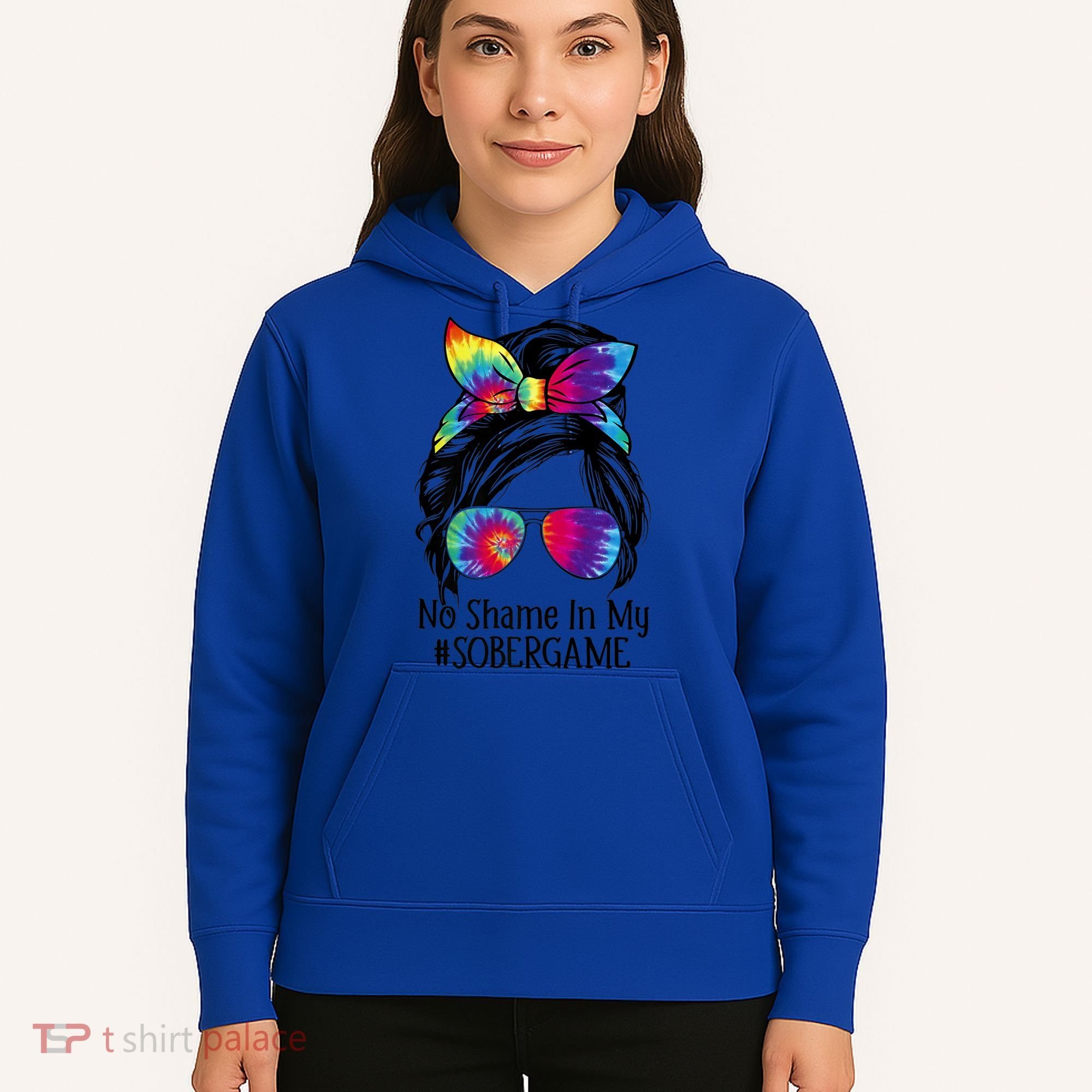 No Shame In My Sober Game Na Narcotics Anonymous Gift Hoodie