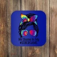 No Shame In My Sober Game Na Narcotics Anonymous Gift Coaster thumb 0