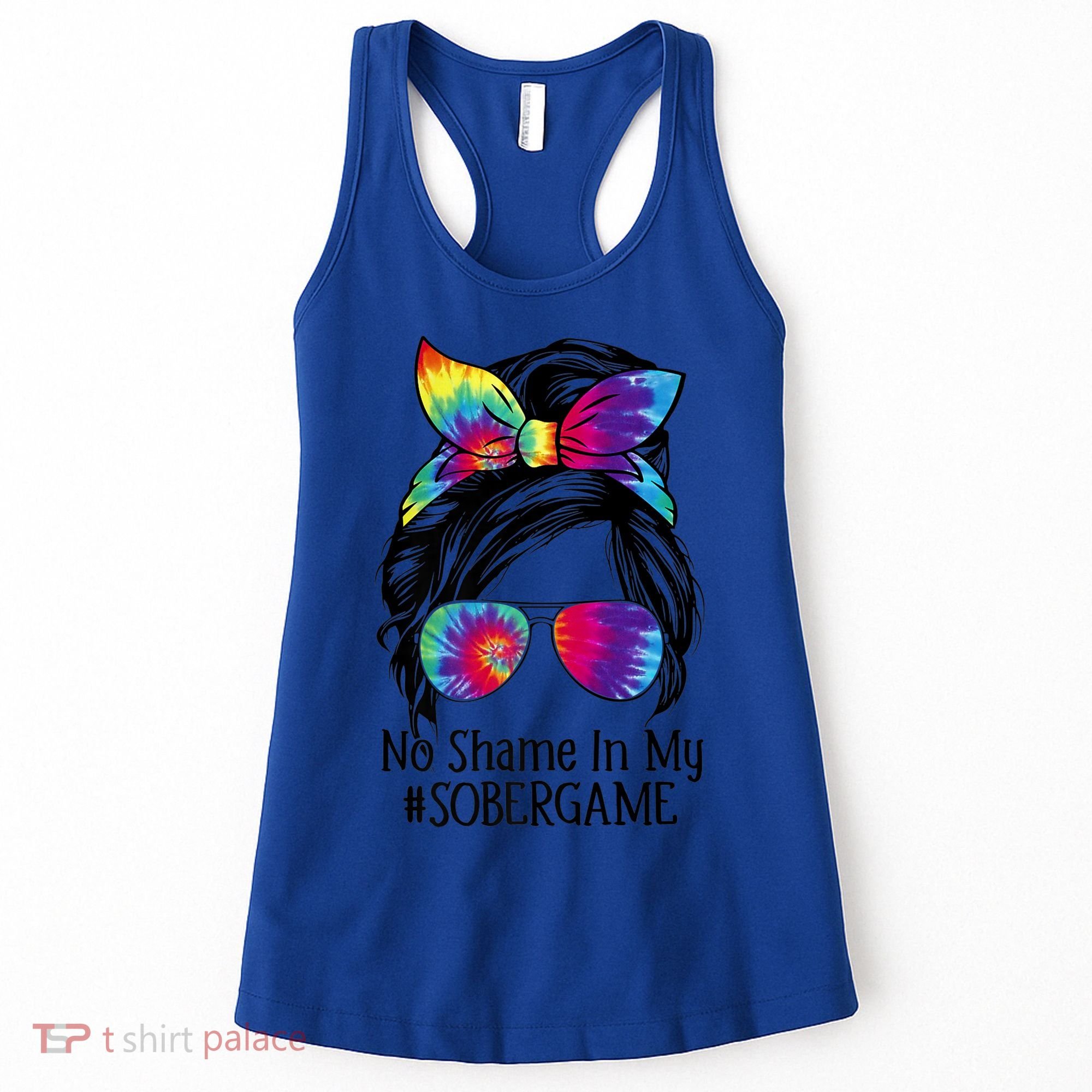 No Shame In My Sober Game Na Narcotics Anonymous Gift Women's Tank Top