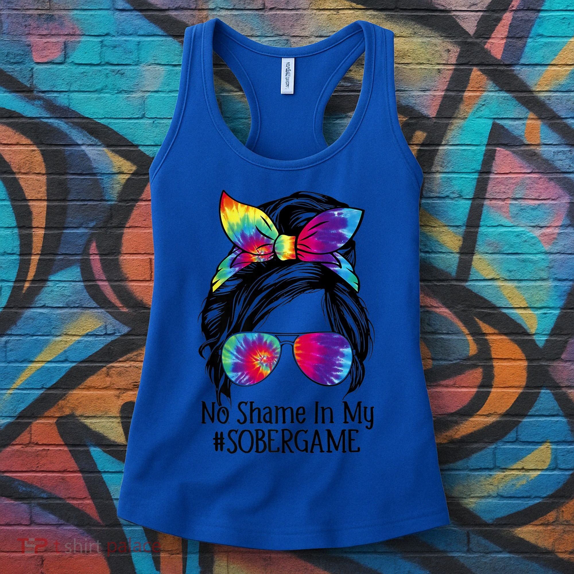 No Shame In My Sober Game Na Narcotics Anonymous Gift Women's Tank Top