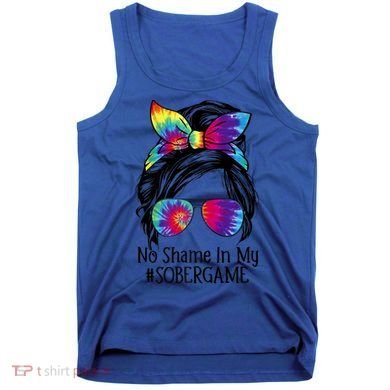 No Shame In My Sober Game Na Narcotics Anonymous Gift Tank Top