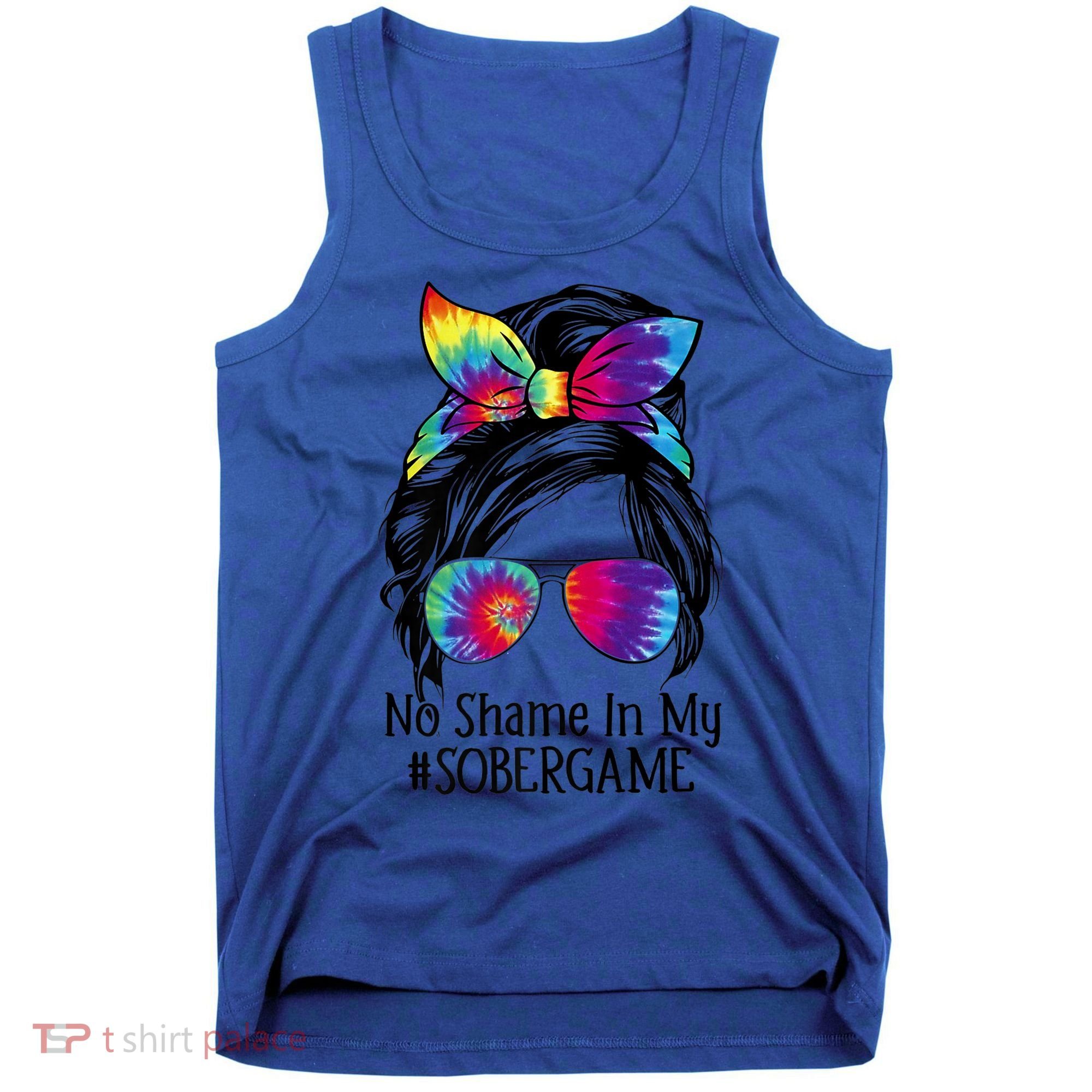 No Shame In My Sober Game Na Narcotics Anonymous Gift Tank Top