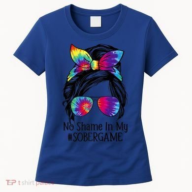No Shame In My Sober Game Na Narcotics Anonymous Gift Women's T-Shirt