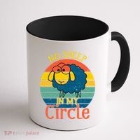 No Sheep In My Circle Coffee Mug thumb 1