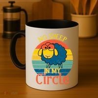 No Sheep In My Circle Coffee Mug thumb 4