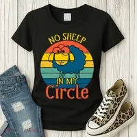 No Sheep In My Circle Women's T-Shirt thumb 3