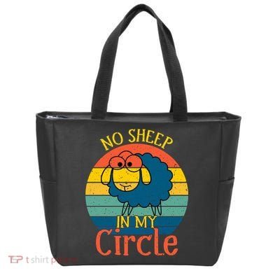 No Sheep In My Circle Tote Bag