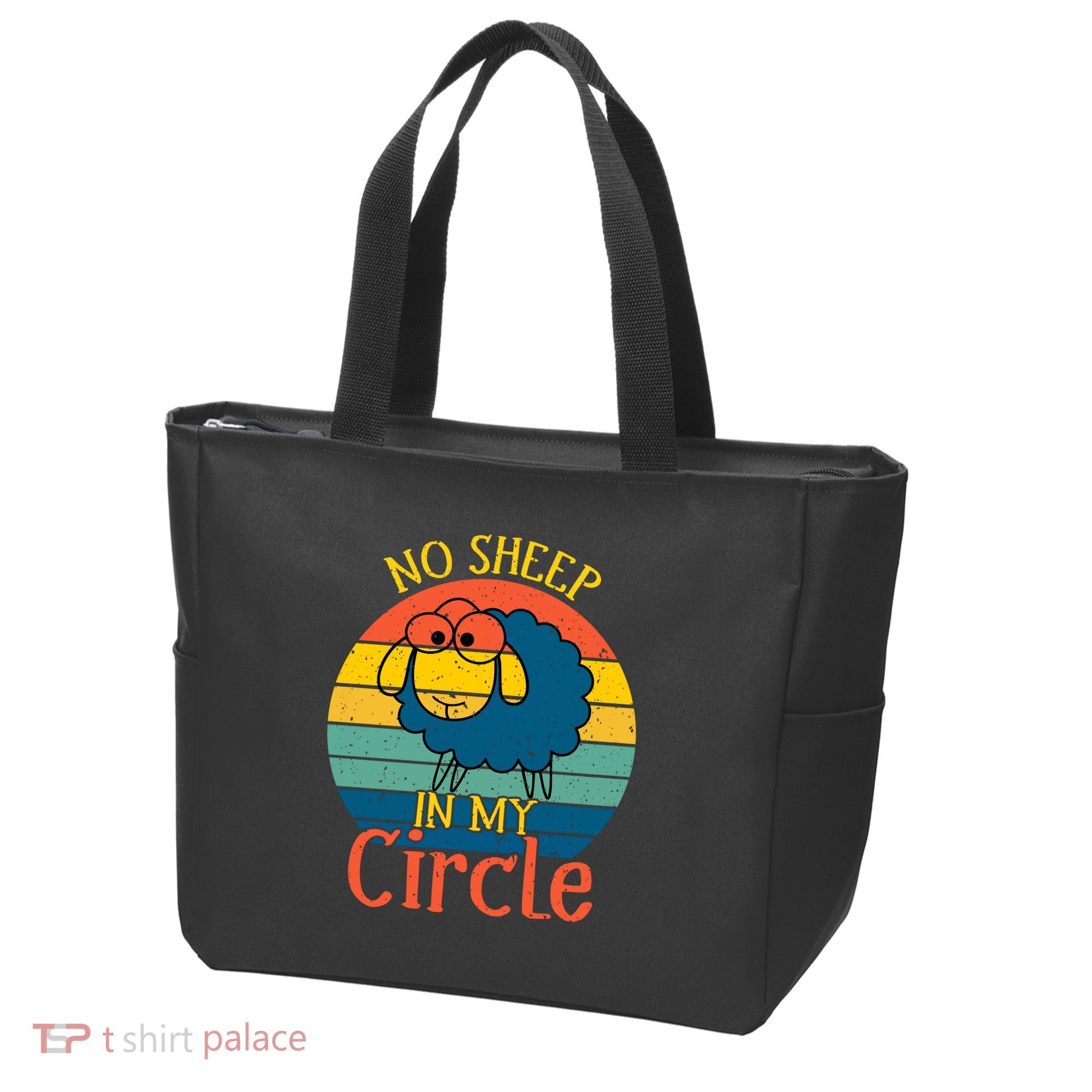 No Sheep In My Circle Tote Bag