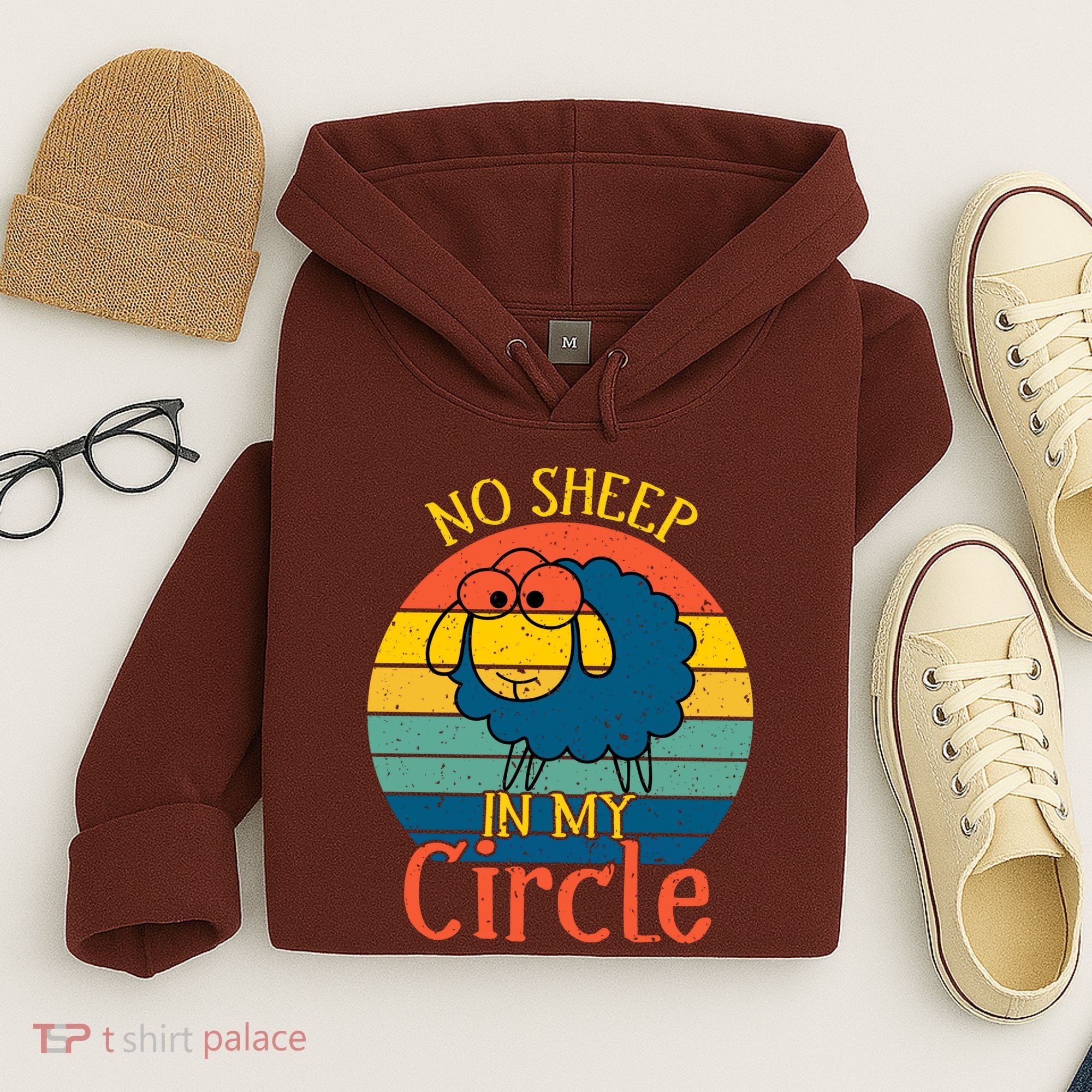 No Sheep In My Circle Hoodie
