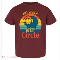 No Sheep In My Circle Toddler T-Shirt thumb 0