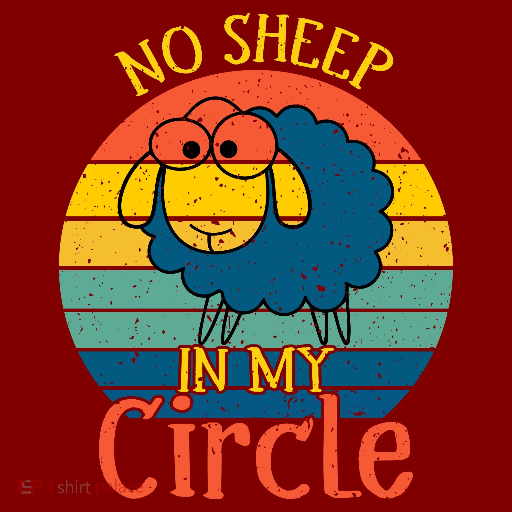 No Sheep In My Circle Toddler T-Shirt