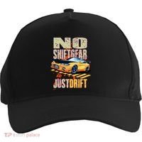 No Shiftgear Just Drift Car Fanatic Five-Panel Snapback Cap thumb 0