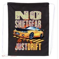 No Shiftgear Just Drift Car Fanatic Drawstring Bag thumb 0