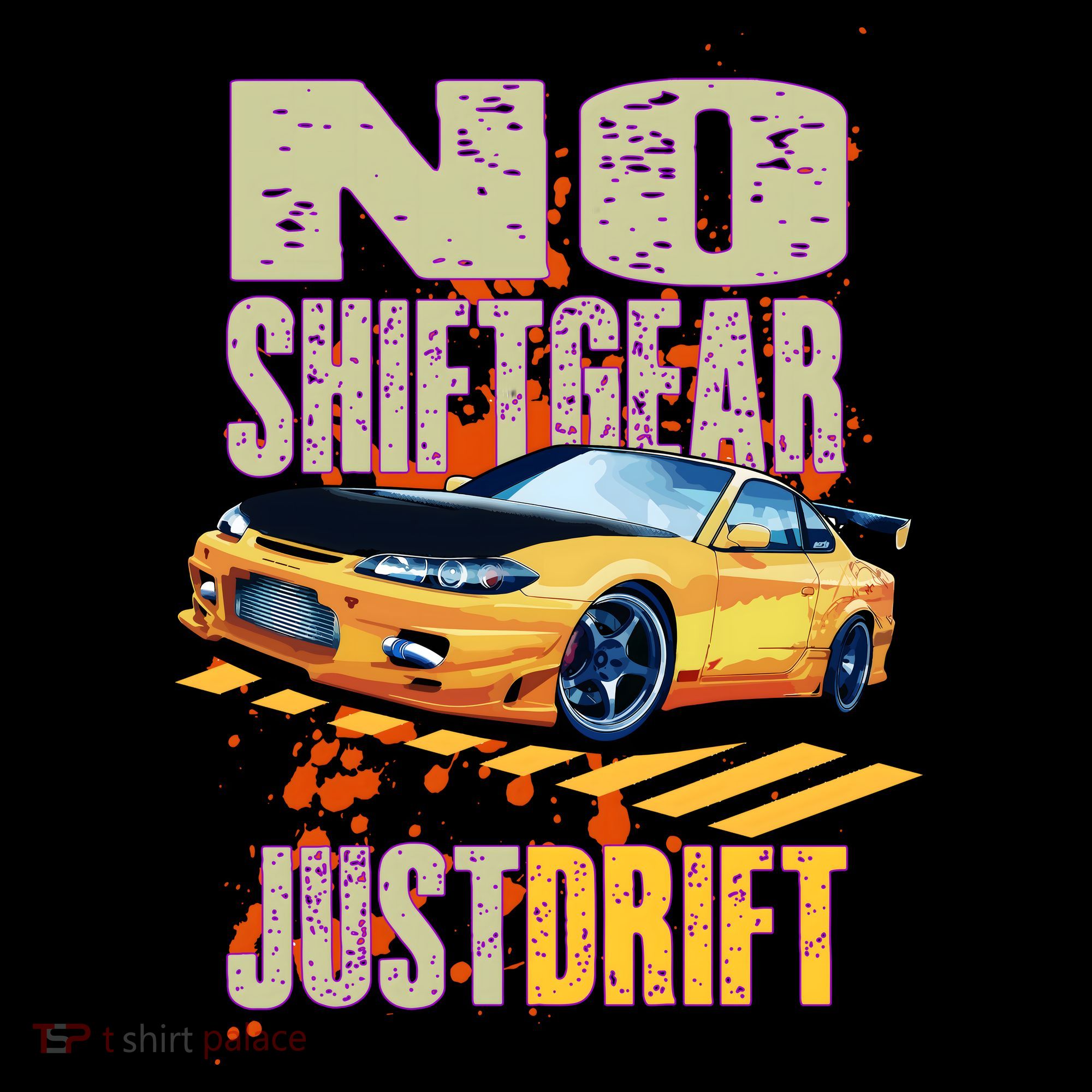 No Shiftgear Just Drift Car Fanatic Women's Hoodie