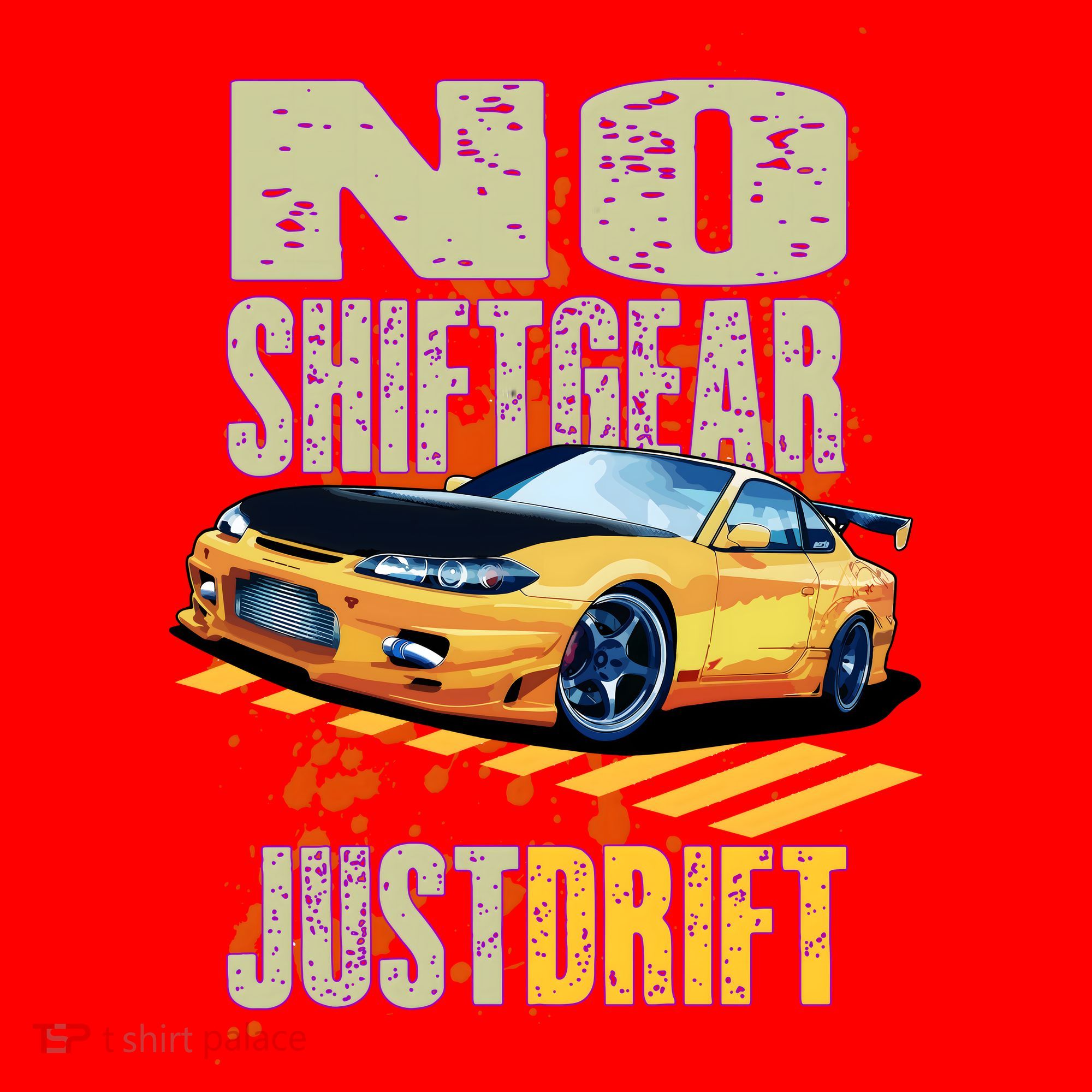 No Shiftgear Just Drift Car Fanatic Santa Hat