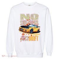 No Shiftgear Just Drift Car Fanatic Garment-Dyed Sweatshirt thumb 0