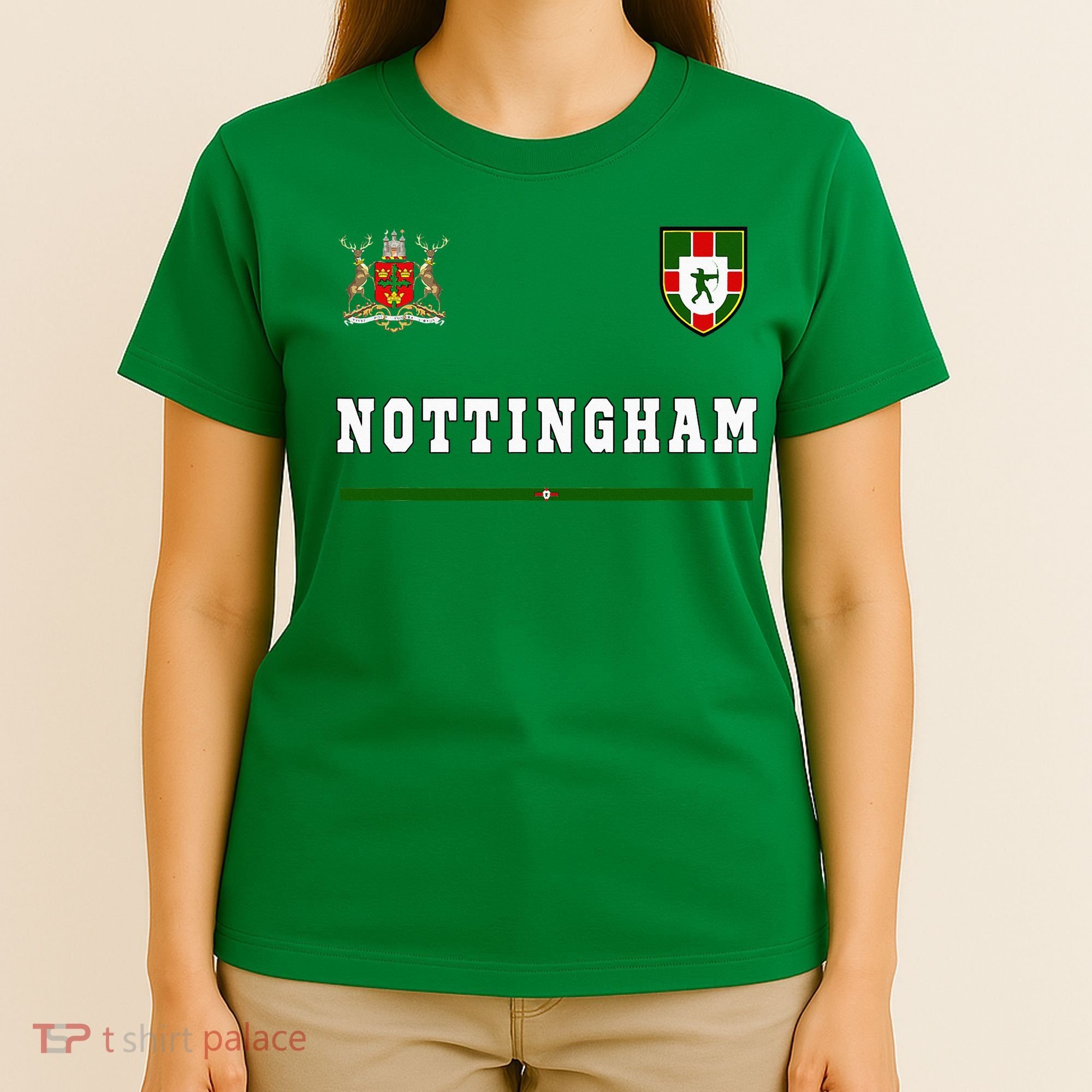 Nottingham Sportssoccer Jersey Flag Football T-Shirt