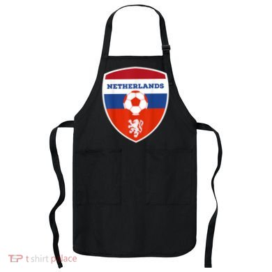 Netherlands Soccer Jersey Gift Netherlands Football Fans Apron