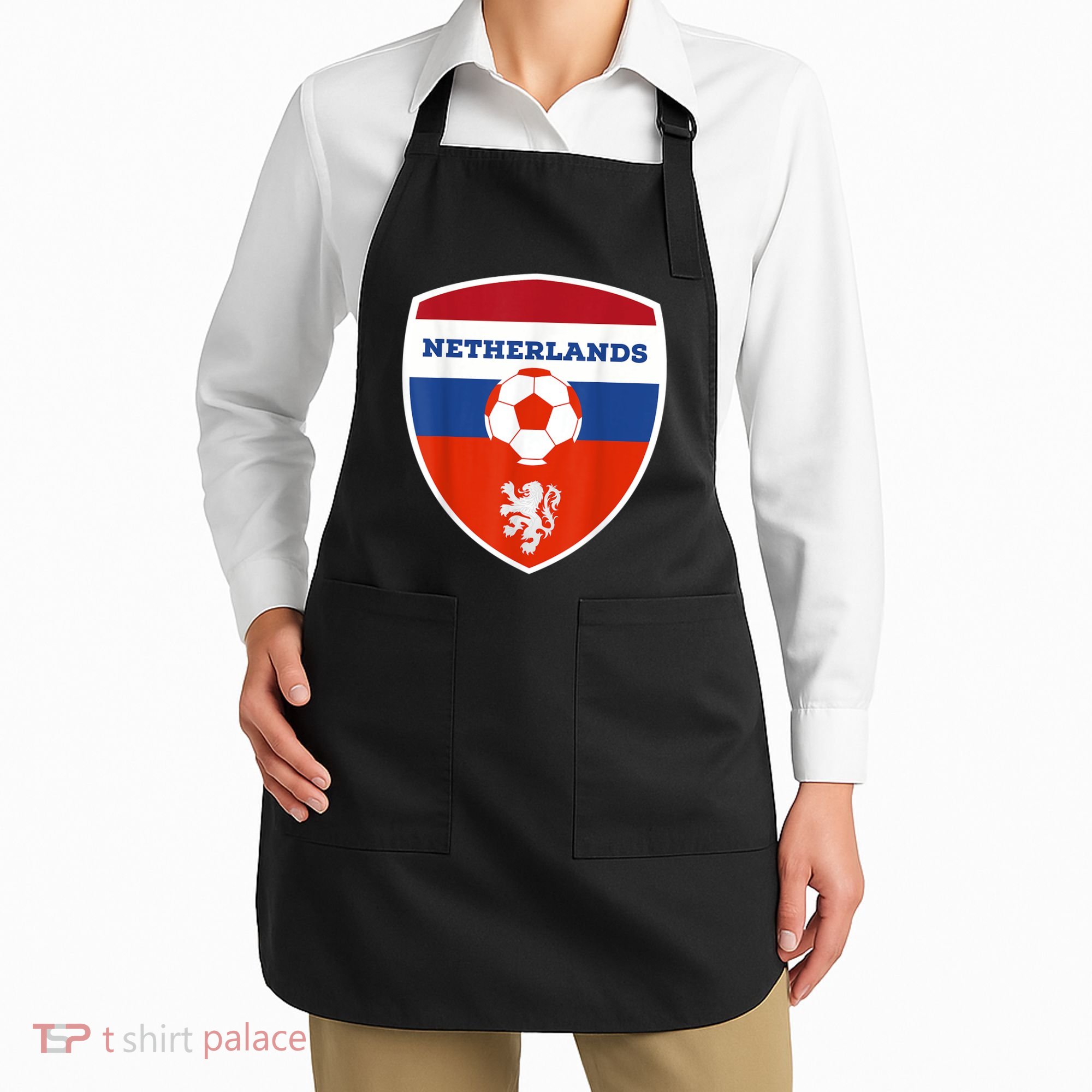 Netherlands Soccer Jersey Gift Netherlands Football Fans Apron