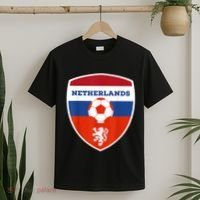 Netherlands Soccer Jersey Gift Netherlands Football Fans T-Shirt thumb 2